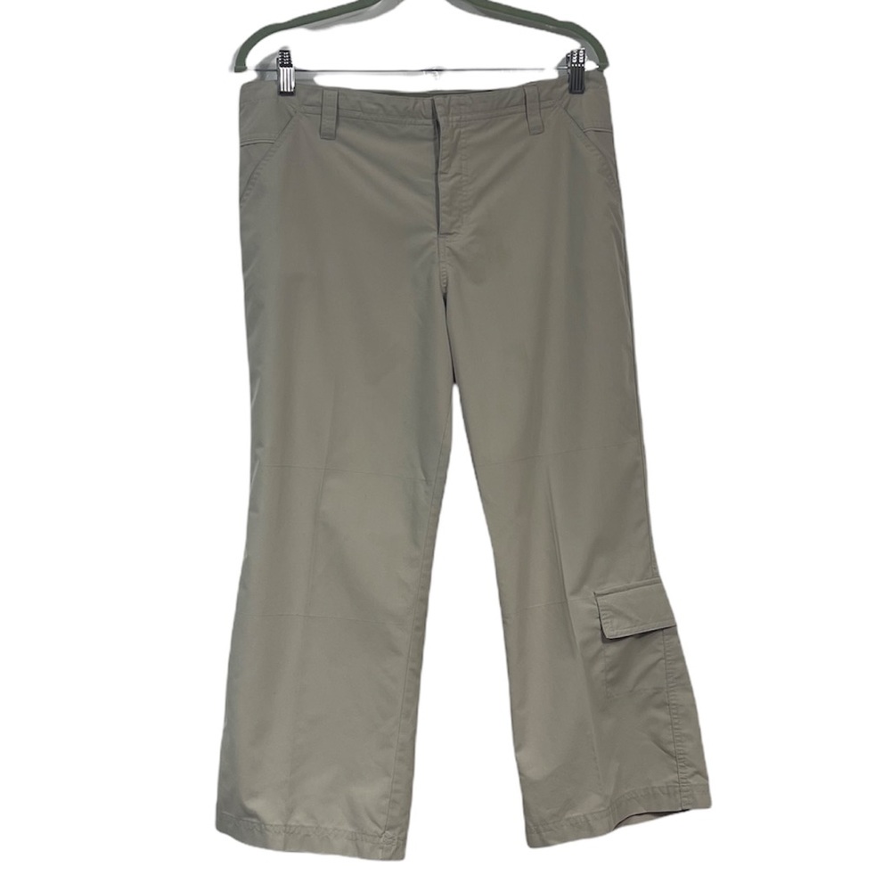 Columbia Women’s XCO Beige Activewear Capris Pants Size 12 Polyester Blend